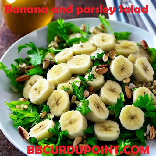 How to make Banana and parsley Salad