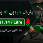 پیٹرول کی نئی قیمت 381.14 روپے فی لیٹر